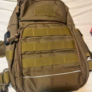 Tactical Brown Men's Bag